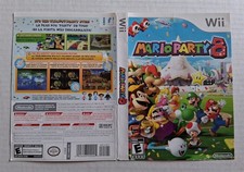 Nintendo Wii - cover art insert only for Mario Party 8