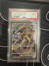 2023 Pokemon Mewtwo VSTAR #GG44 Sword and Shield Crown Zenith Full Art PSA 10