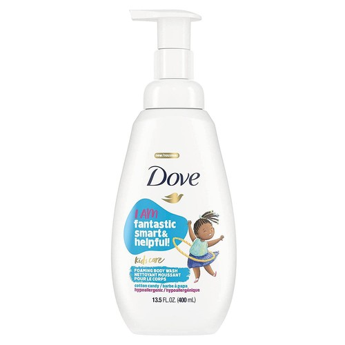 Dove Kids Care Hypoallergenic Skin Care Foaming Body Wash Cotton Candy, 400ml - Picture 8 of 8