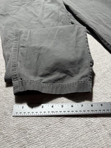 Pantalones chinos Columbia para hombre 34x32 gris senderismo aire libre carga pierna recta - Imagen 3 de 8