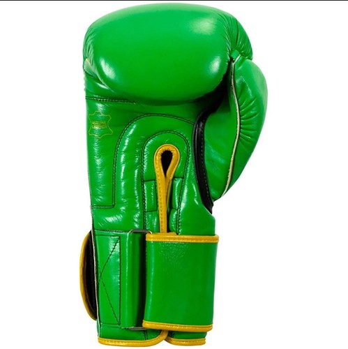 Guantes de gancho y bucle Title Boxing WBC - verde/negro - Imagen 4 de 5