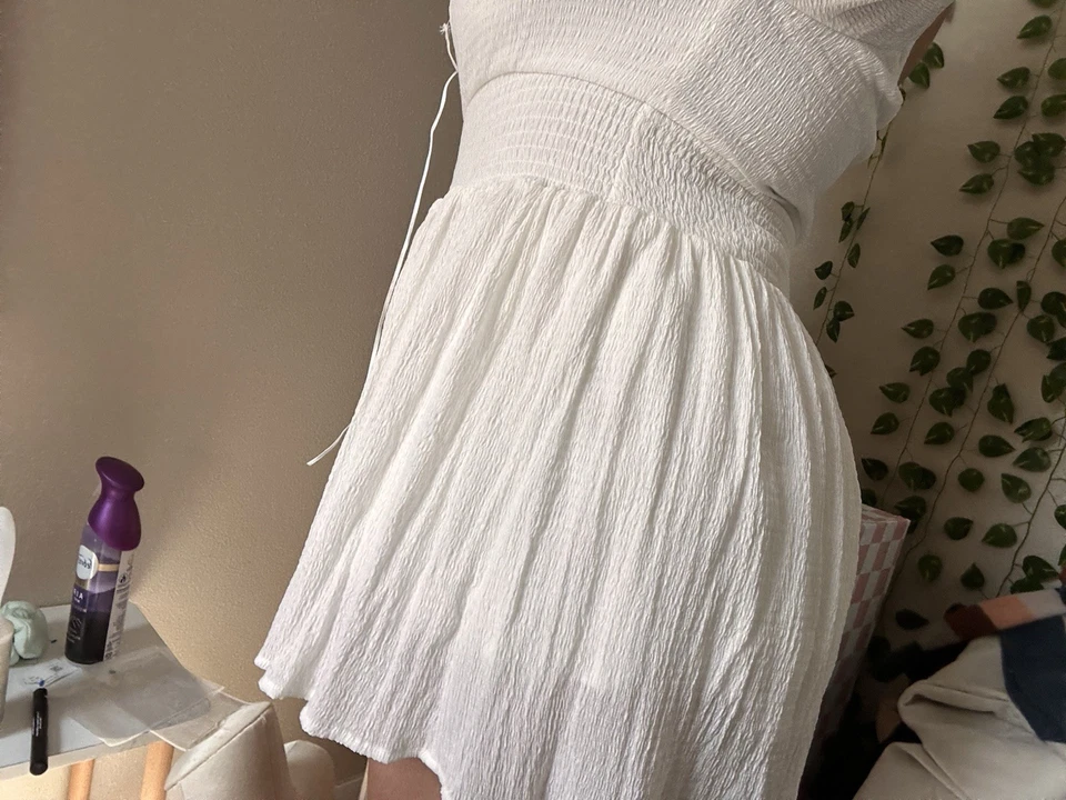 Mameluco para mujer Altard'd State blanco/crema talla mediana Foto 3 de 4