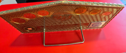 1983-2012 Korea Coin Set-Turtle ship-brass w/display stand in original packaging - Picture 2 of 10