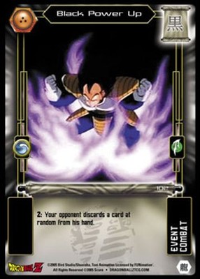 Black Power Up - Arrival - Dragon Ball Z TCG (Score 2005)