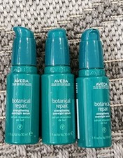 3x Aveda Botanical Repair Strengthening Overnight Serum 1 fl oz/ 30 ml Each, New