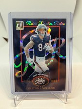 2025 Panini Donruss #18 Colston Loveland Rated Rookie Retro Chicago Bears