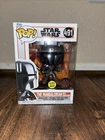 Funko Pop! Star Wars the Mandalorian with Dark Saber #491 Box