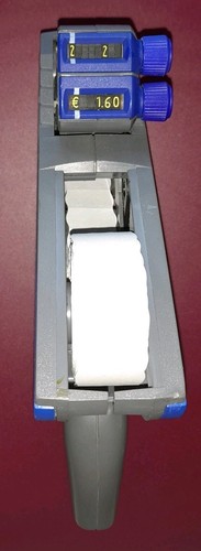 Meto Preisauszeichner2-zeilig, je 8-stellig +6 Rollen 1200...AVERY. Und 3 Tint - Bild 3 von 4