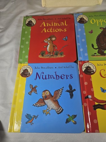Hello Gruffalo Collection 4 x My First Hard Board Picture Books In A Bag - Picture 2 of 10