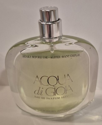 Acqua Di Gioia by Giorgio Armani 1.7 oz EDP Satinee Spray~New/No Cap/No Box~ 
