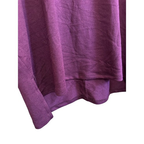 Banana Republic Relaxed Fit Tunika Oberteil Langarm Pflaume Lila Größe L - Bild 2 von 7