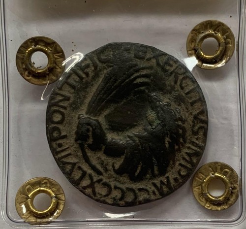 SIGISM. PAND. MALATESTA - ANTIQUE MEDAL - (1417 - 1468) MINT OF RIMINI - Picture 2 of 4