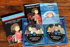 Blu-ray and DVD combo pack of the Studio Ghibli film Spirited Away