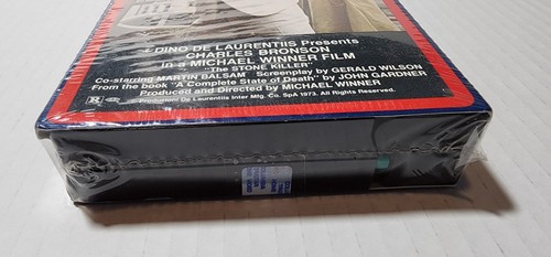 NEW SEALED The Stone Killer VHS (1984) Action Thriller Movie Charles Bronson - Imagen 3 de 11