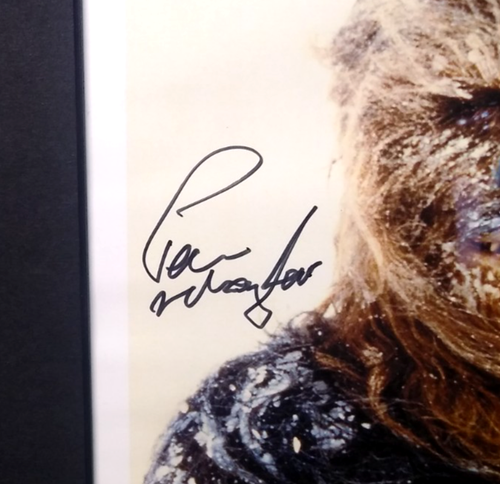 Peter Mayhew Chewbacca Signed Star Wars Autographed Framed Art 11x17 Photo - Picture 2 of 7
