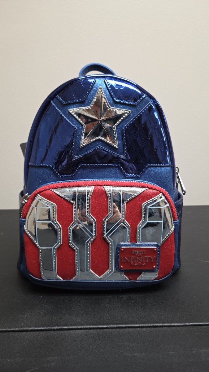 NWT Loungefly Marvel Studio Infinity Saga Captain America  display picture 2
