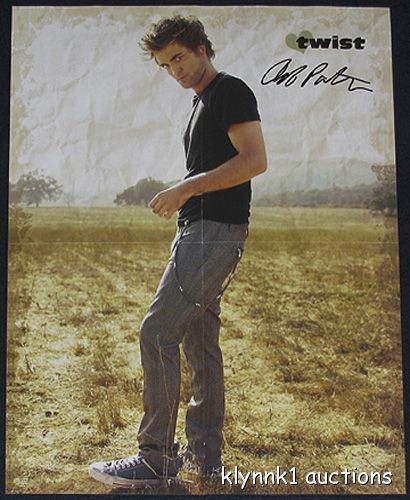 Robert Pattinson Poster Centerfold 1704A Selena Gomez auf Rückseite - Bild 1 von 2