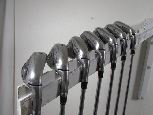 TaylorMade Golf SIM2 MAX Iron Set 5-PW,AW Stiff Flex KBS MAX MT 85 Steel Shafts - Picture 2 of 9