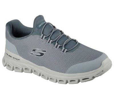 Skechers Shoes Mens Slate Slip On Wide Fit Sport Glide Memory Foam Casual 233016