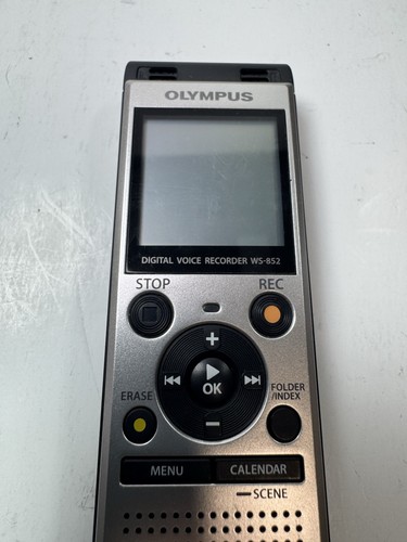 Olympus WS Series Registratore Vocale Digitale Multifunzione Argento WS-852 4 GB - Foto 2 di 10