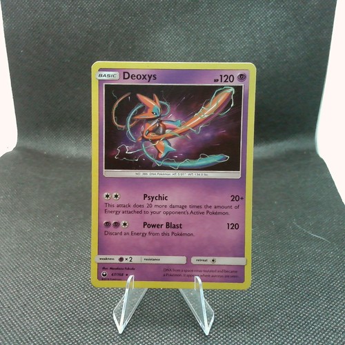 Deoxys 67/168 Holo Rare - Celestial Storm SM7 Pokemon Card