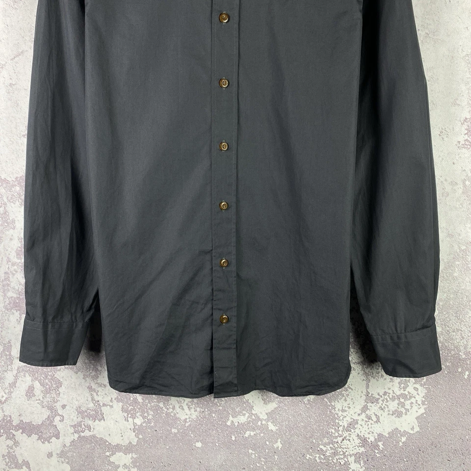 Camisa vintage Vivienne Westwood abotonada para hombre manga larga gris clásica talla 48 Foto 3 de 4