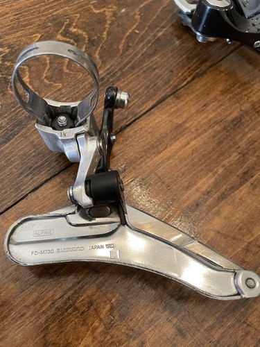 Shimano Deore XT SL-M730 Thumb Shifters and XT/LX derailleurs  - Picture 3 of 4