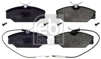 Febi Bilstein 16381 Bremsbelagsatz, Scheibenbremse For Renault
