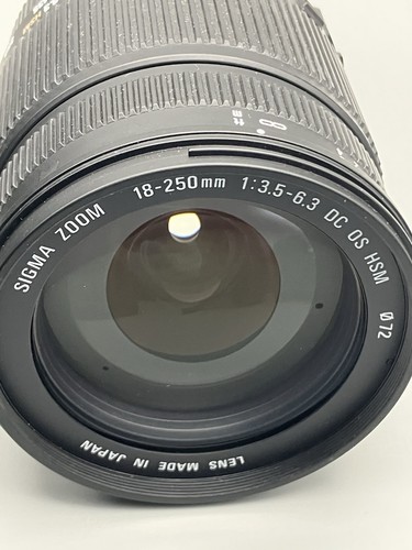 Sigma DC 18-250mm f/3.5-6.3 OS HSM DC Zoom Lens For Canon Cameras - Picture 2 of 5