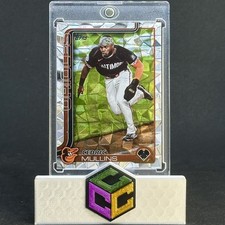 2025 Topps #69 Cedric Mullins Silver Crackle Foilboard