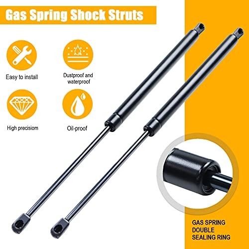 2 Pcs Gas Struts 20 Inch 60 lbs Prop Shock Lift Springs Rod Struts for Truck - Picture 5 of 8