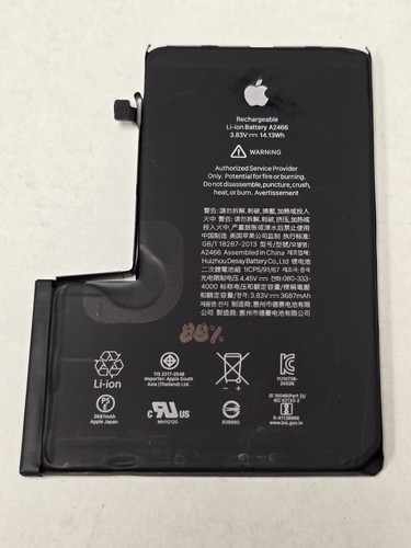 iPhone 12 PRO MAX OEM Original Apple Replacement Battery 88% Capacity Health