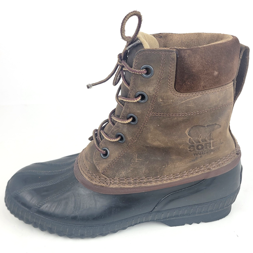 Sorel Cheyanne II Lace Duck Boot - Herren, Tabak/Schwarz, Größe 11 US, 1750241259 - Bild 5 von 14