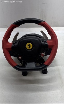 Thrustmaster Ferrari 458 Spider Racing Wheel Video Game Controller Not Tested