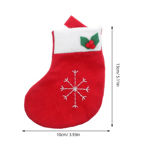  12 Stück Weihnachten Tischdeko Messer und Gabel Aufbewahrungstasche - Bild 9 von 12