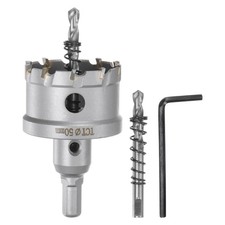 Metal Hole Saw  Carbide Cutter 50mm / 1.97" Dia for Stainless Steel, Metal