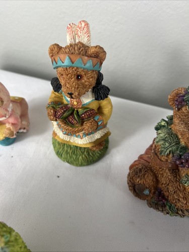 Vintage Bear Figurine Lot of 16. Art Mart, K's Collection, Boyds Bears and more. - Picture 20 of 23