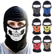 Halloween Ghost Skull Balaclava Tactical Breathable Face Mask Cycling Mask