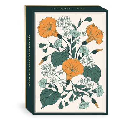 Punch Studio Nightshade Floral Boxed Note Cards (52850)