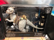HAN SOLO & TAUNTAUN -  Star Wars The Black Series - Blue Line - 2014  MISB