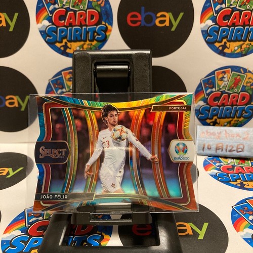 2020 Panini Select UEFA Euro Joao Felix 09/25 Portugal Tie-Dye Prizm Card - Picture 1 of 2