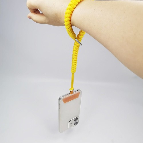 Handmade Woven Mobile Phone Wristband Round Rope Cellphone Lanyard Accessories - Photo 3 sur 15