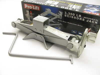 Pro Lift T-9446 3,300 Lbs. SCISSOR JACK (4-1/4