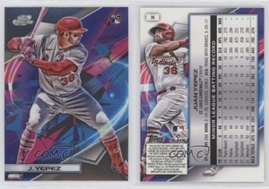 2022 Topps Cosmic Chrome Juan Yepez #36 Rookie RC