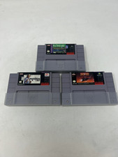 SNES game Lot Of 3 Madden 97, PGA Tour Golf, Turn And Burn No Fly Zone