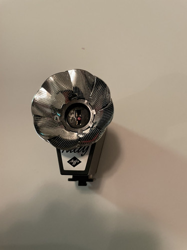 Camera Flash -Agfa Tully Vintage. Uses Flash Bulbs! With Case - Picture 1 of 5