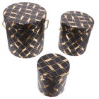 2 Sets Aufbewahrungskarton Mit Deckel Bonbongläser Geschenkbehälter