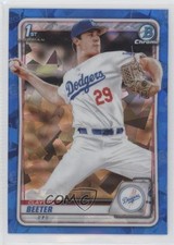 2020 Bowman Chrome Draft Sapphire Edition Clayton Beeter #BD-30 0mw5