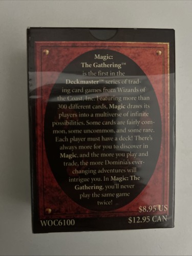 Magic the Gathering: 4th Edition - Starter Deck - 60 Cards and Rules WOC6100 - Picture 2 of 5
