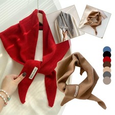 Triangle Scarf, Pure Cashmere Shawl Triangular Scarf NEW